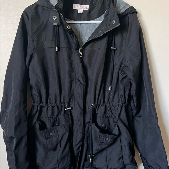 Merona Women's Black Jacket - Picture 1 of 2